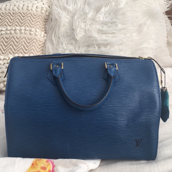 Louis Vuitton Handbags - Louis Vuitton Epi Speedy 35